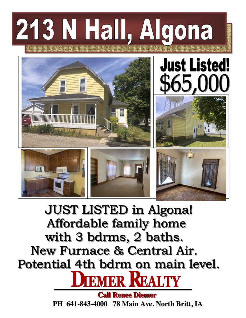 Featured Properties Diemer Realty North Central Iowa Properties