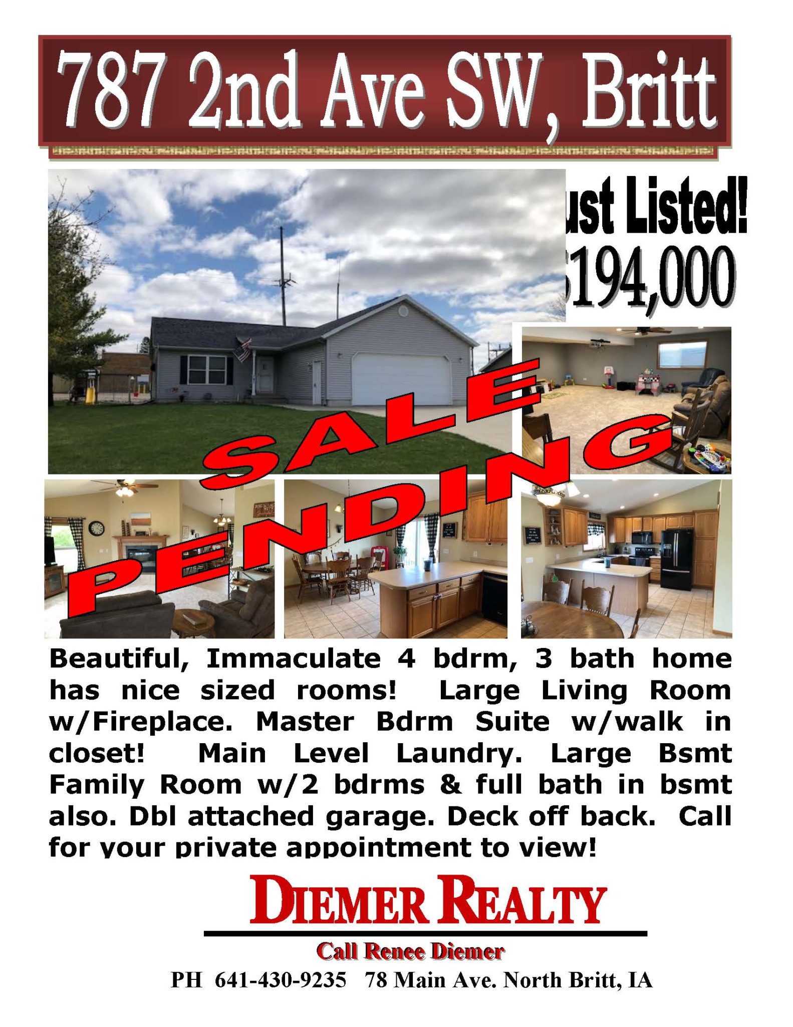 Featured Properties Diemer Realty North Central Iowa Properties