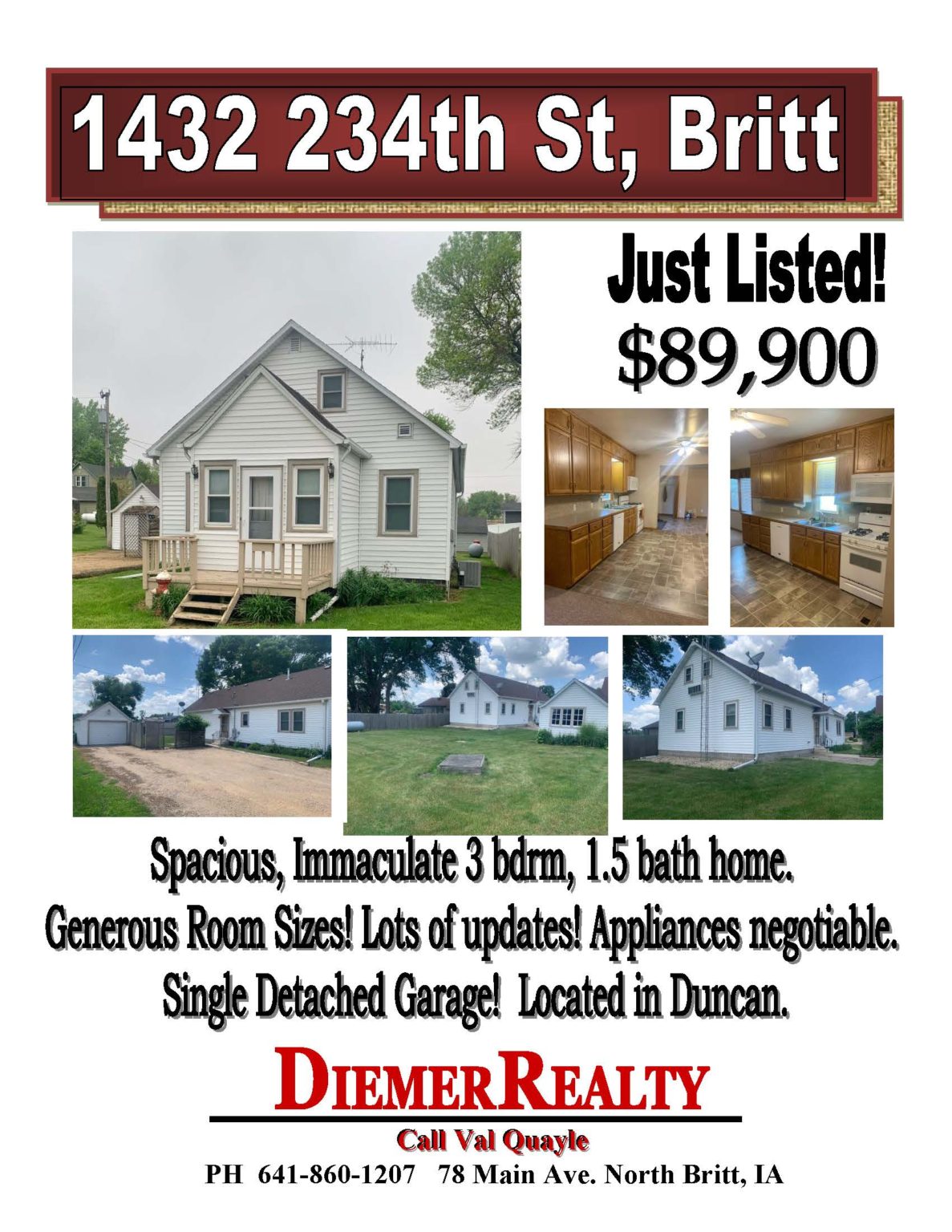 Featured Properties Diemer Realty North Central Iowa Properties