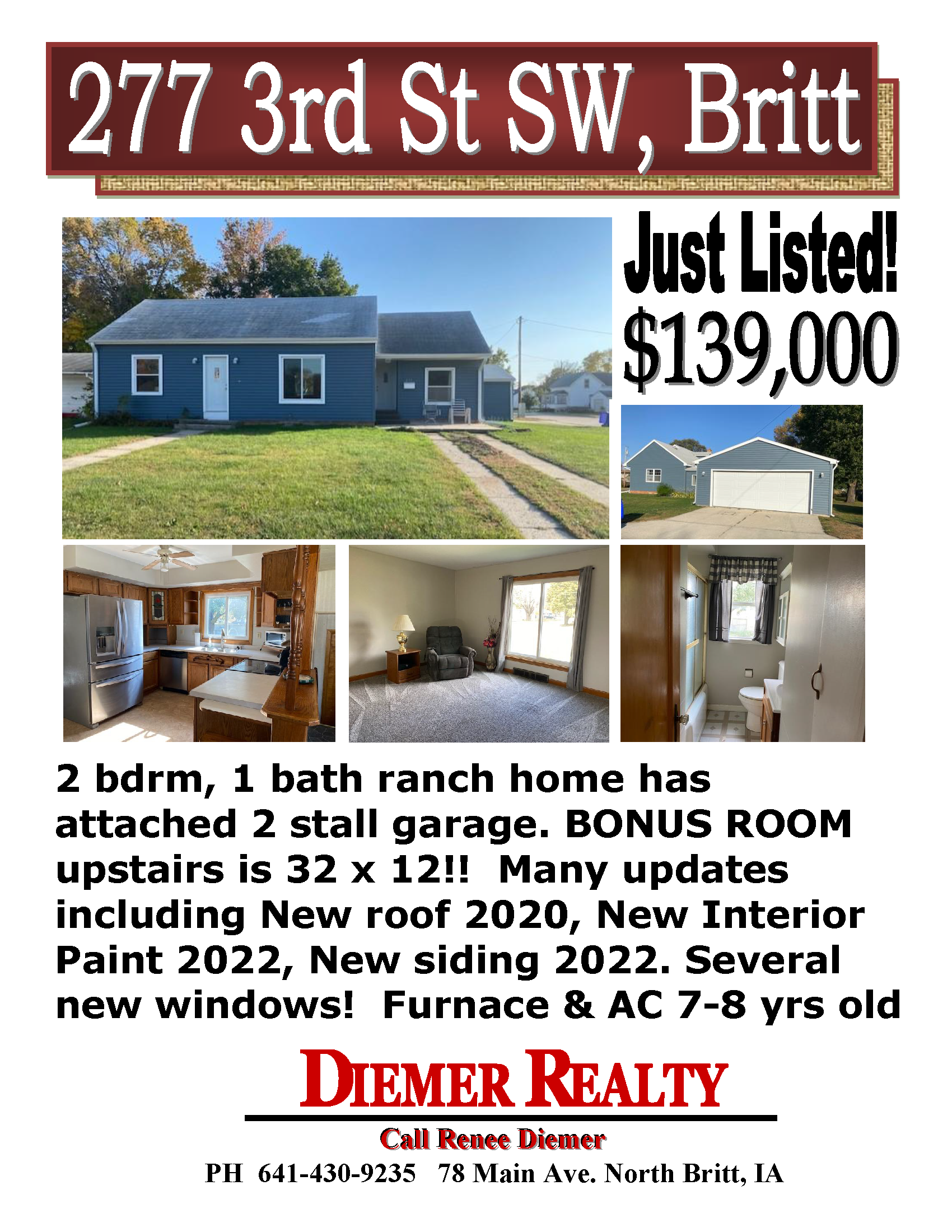 Featured Properties Diemer Realty North Central Iowa Properties