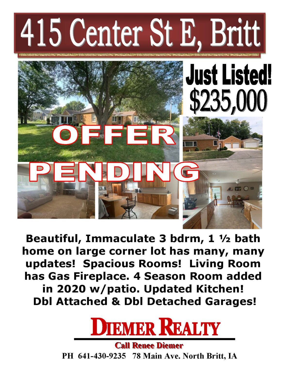 Featured Properties Diemer Realty North Central Iowa Properties